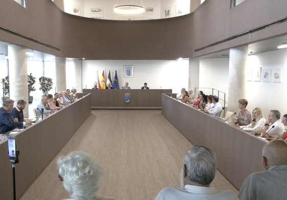 Pleno de julio de Estepona.