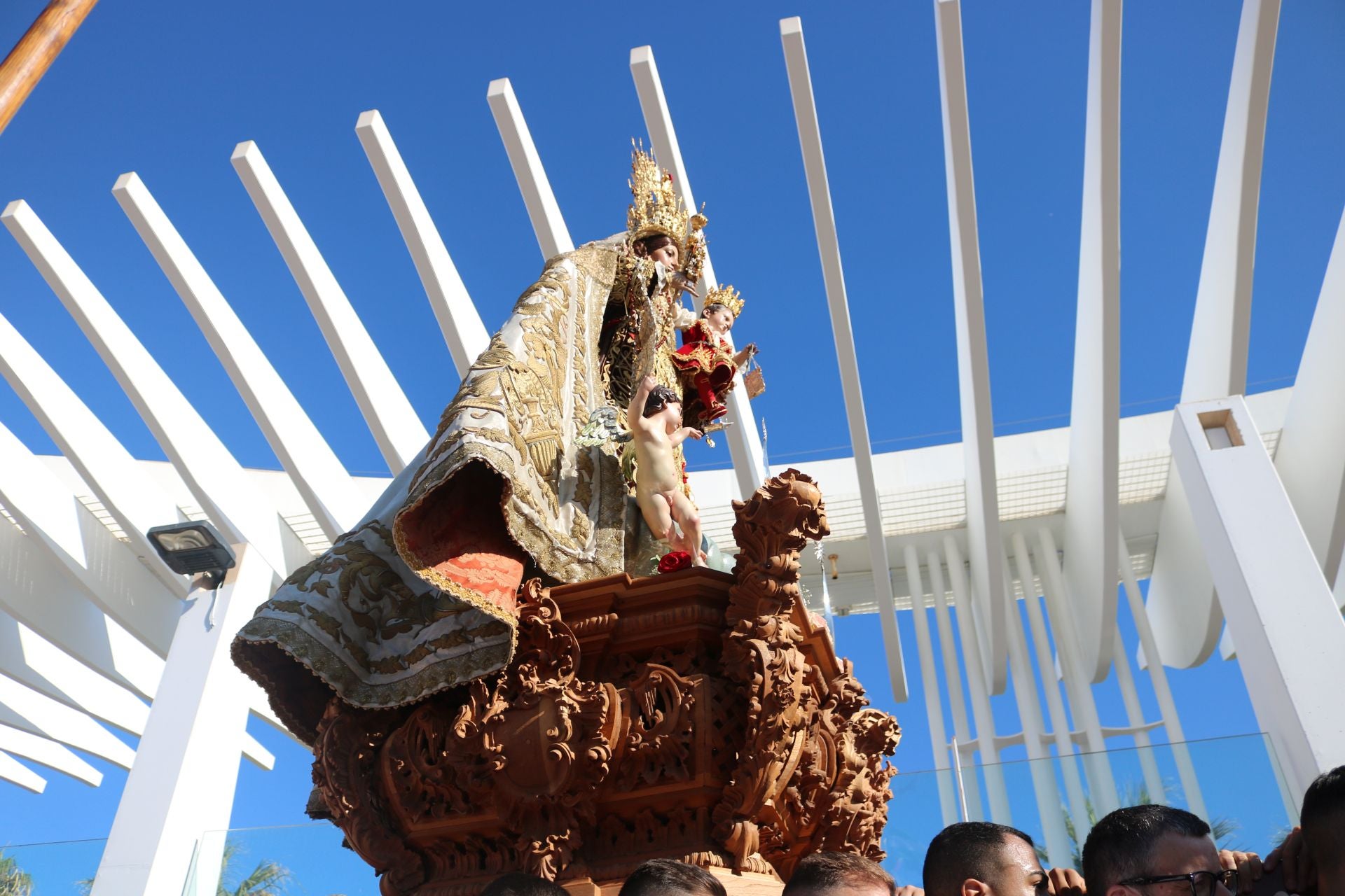 Procesión marinera de la Virgen del Carmen de El Perchel