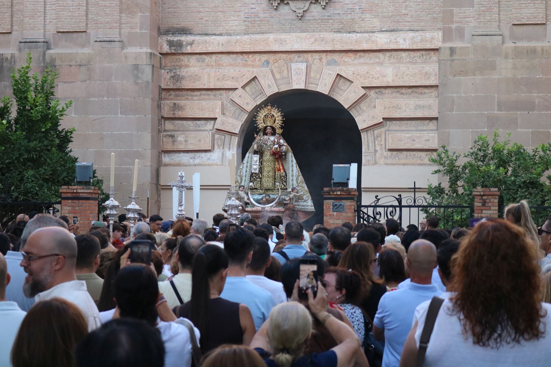 Procesión marinera de la Virgen del Carmen de El Perchel