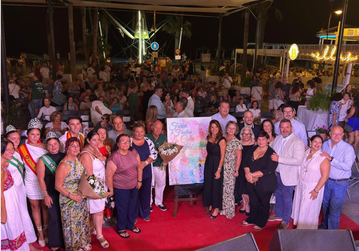 La Feria de La Cala, de la que fue pregonero el caleño Paco Lozano, se celebra del 22 al 27 de julio.