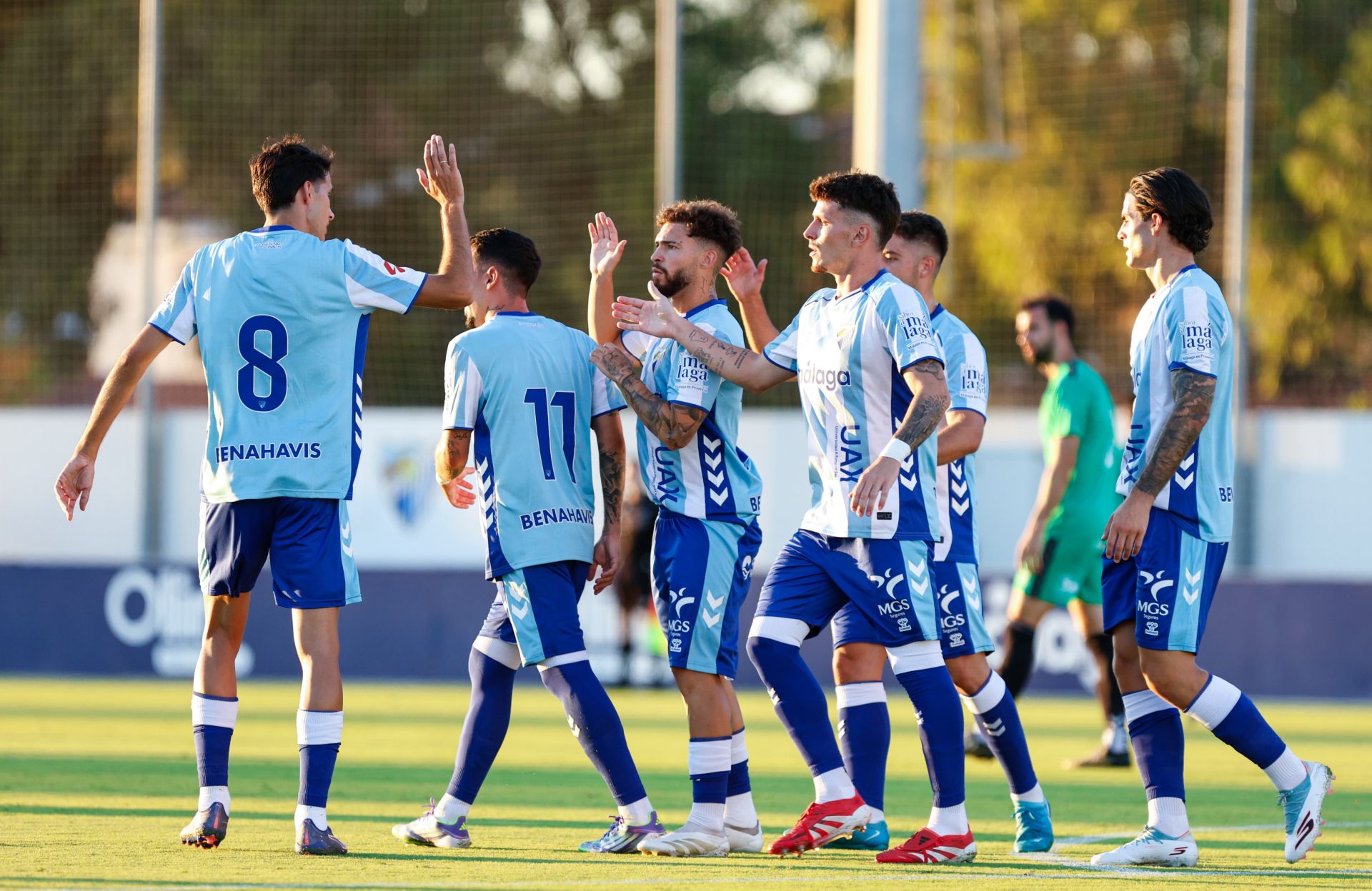Las mejores imágenes del Málaga - Antequera