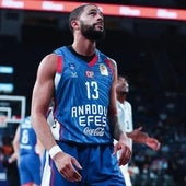 Darius Thompson, como jugador del Efes.