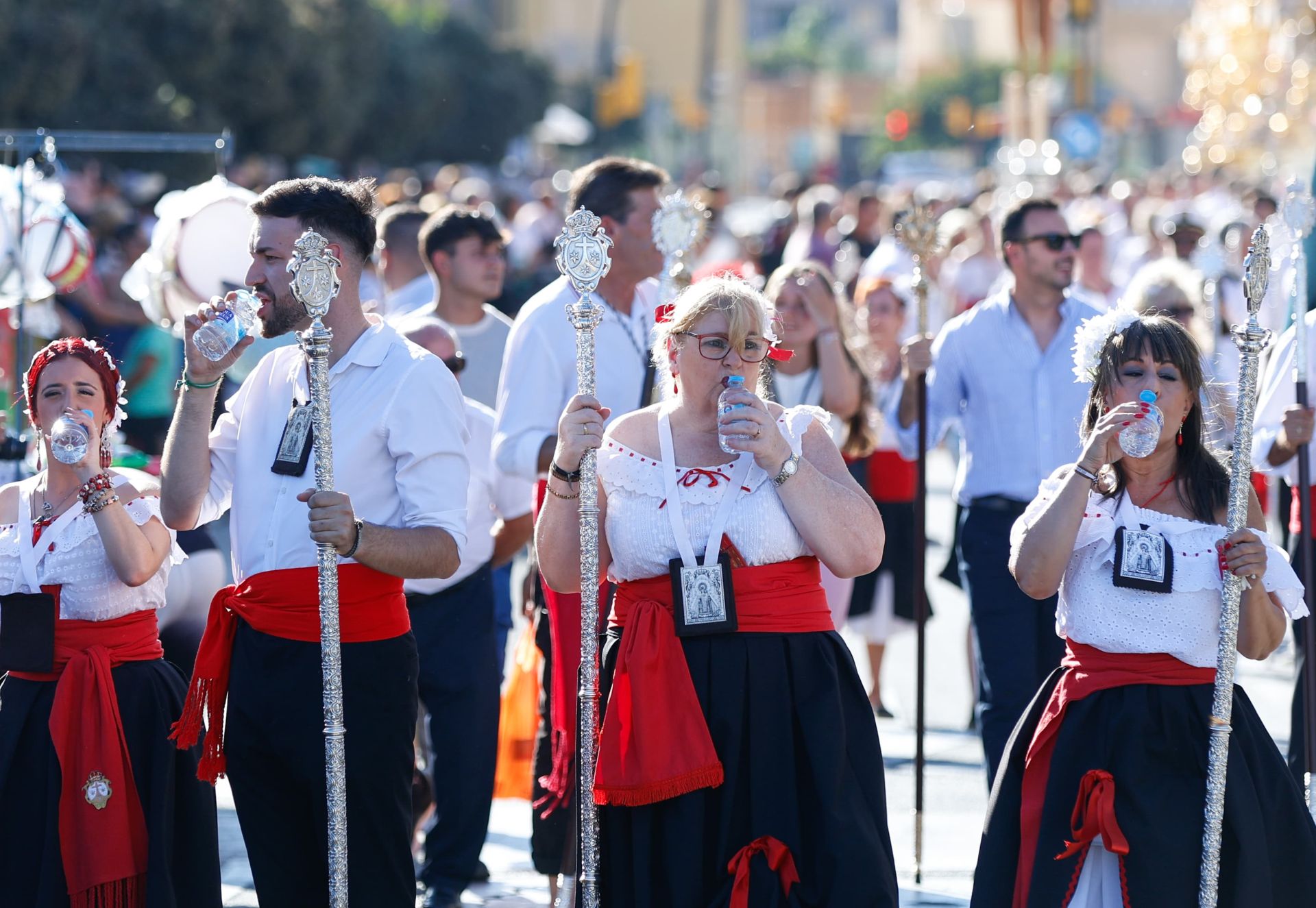 Procesión de la Virgen del Carmen de Huelin
