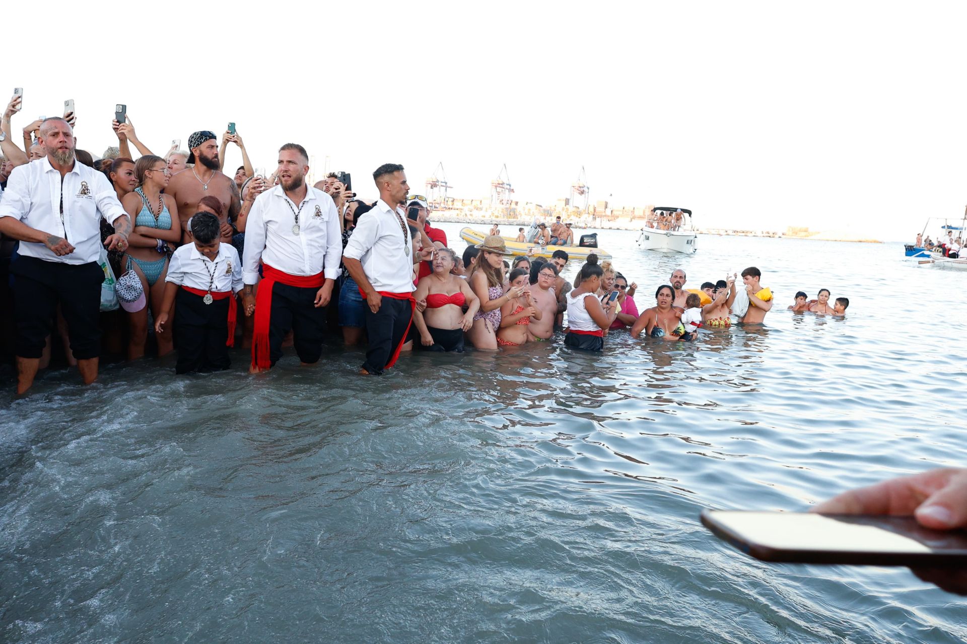 Procesión de la Virgen del Carmen de Huelin