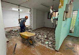 Comienzo de las obras, el pasado mes de octubre.