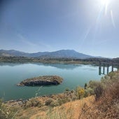 El embalse de La Viñuela almacena más de 78 hectómetros cúbicos, por encima del 47% de su capacidad.