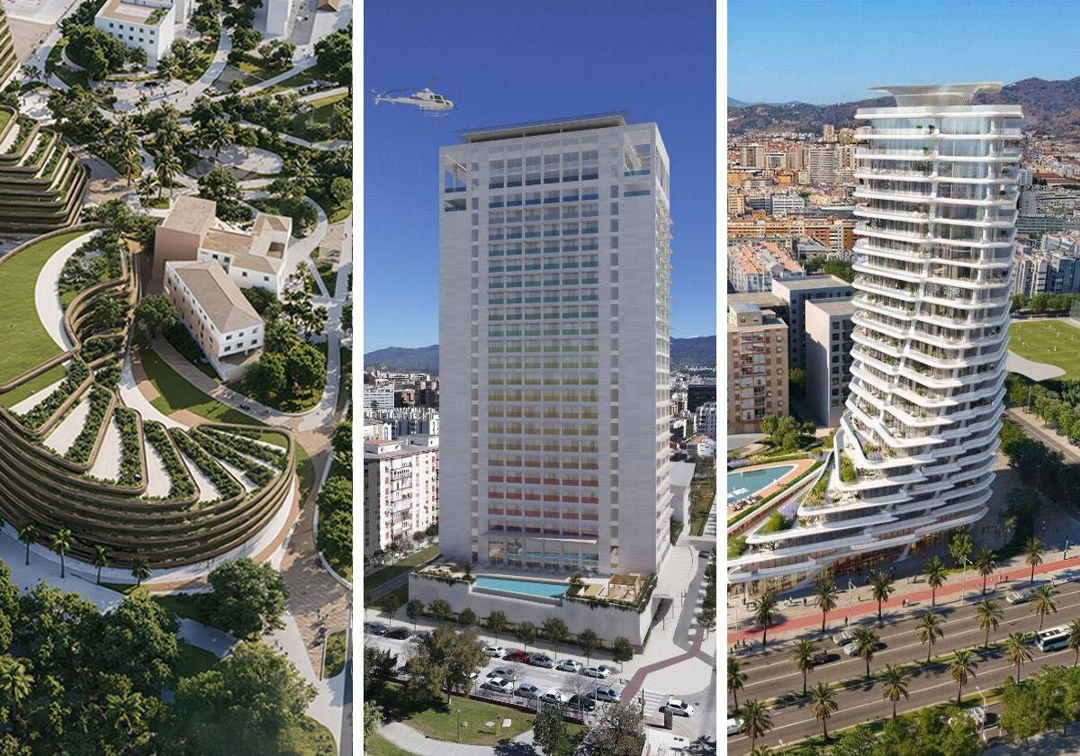 Propuestas de Urbania-Fundación Unicaja-Guamar, Sierra Blanca y José Seguí.