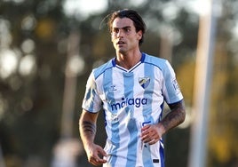 Jauregi, en el primer partido de pretemporada en La Academia.