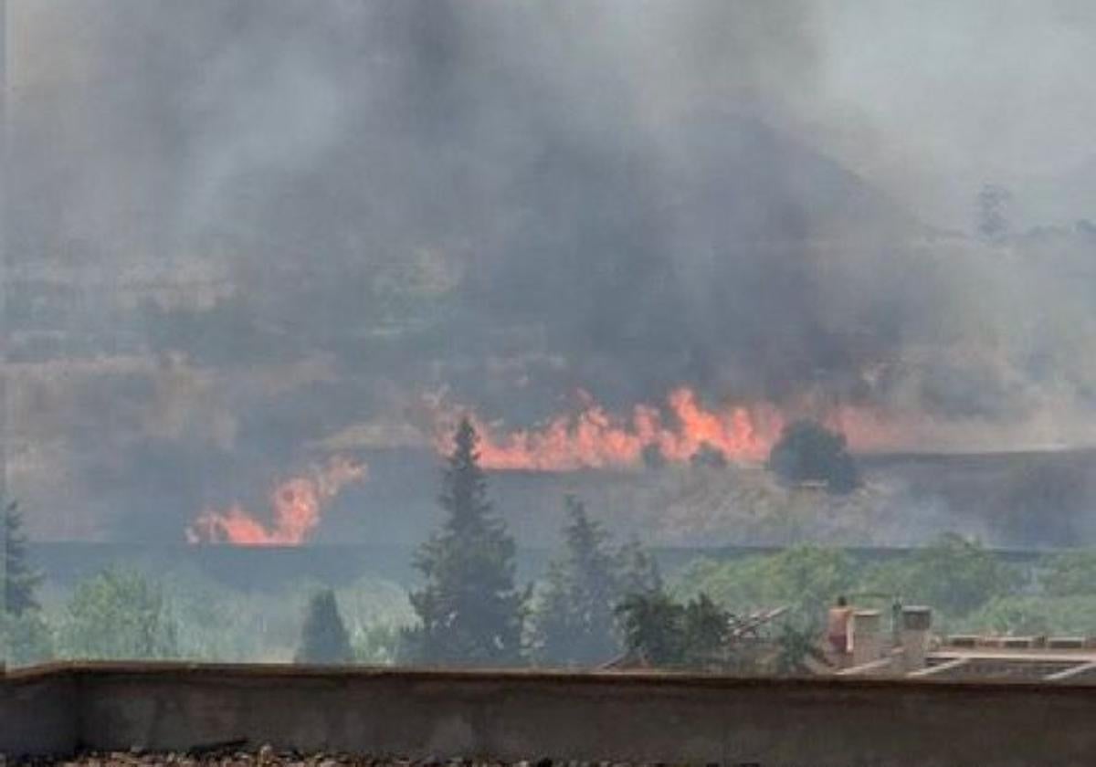 Málaga, en riesgo extremo por incendios forestales