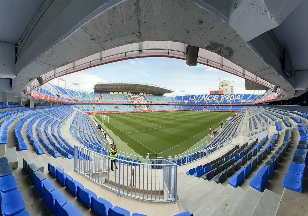Imagen interior de La Rosaleda.