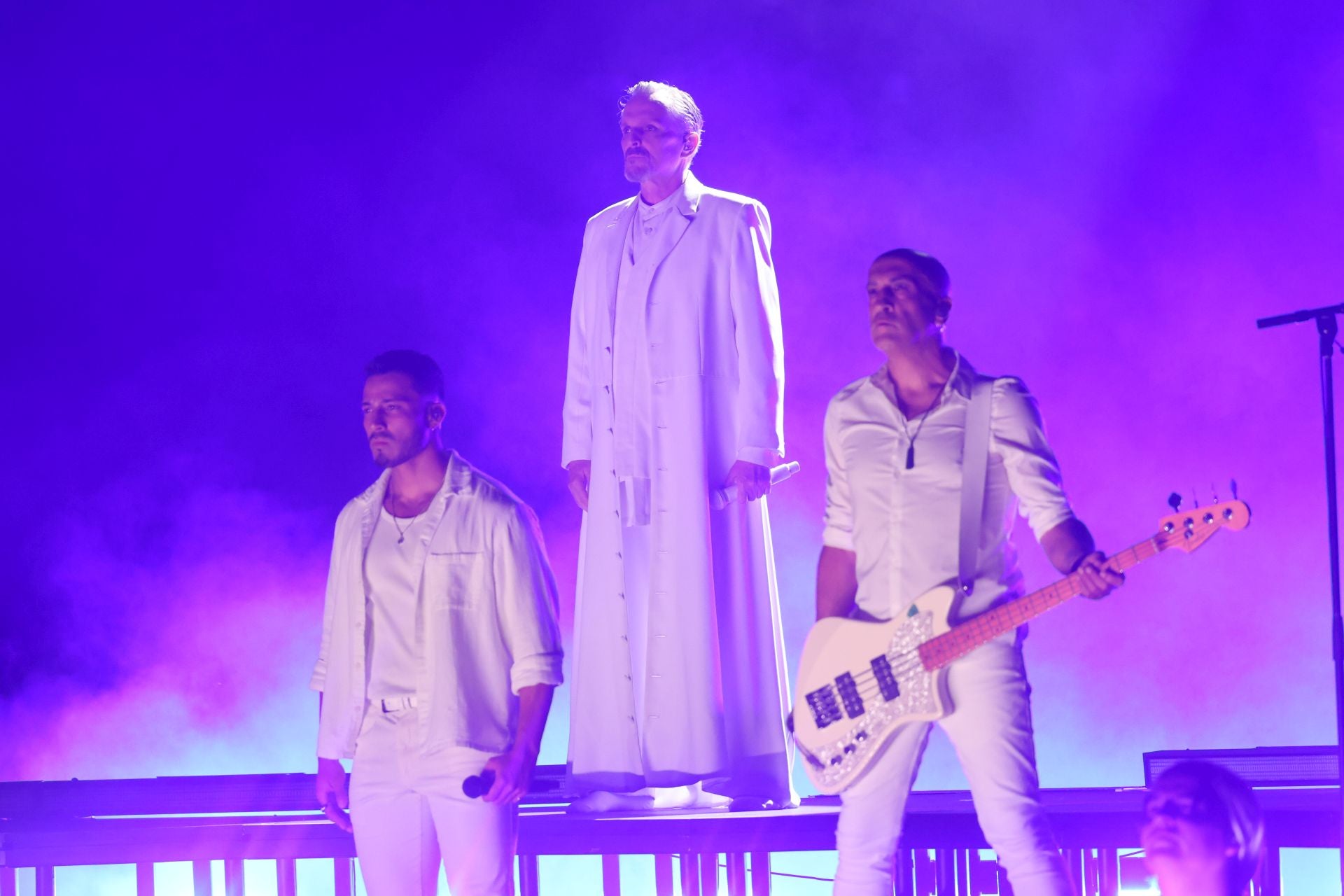 El concierto de Miguel Bosé en Starlite, en imágenes