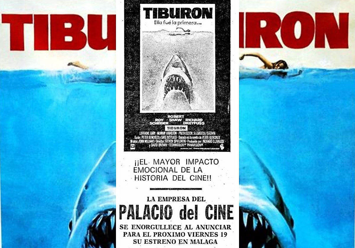 El desaparecido Palacio del Cine de calle Mármoles estrenó la película en exclusiva en Málaga en diciembre de 1975.