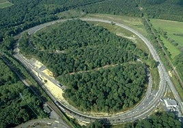Anillo de pruebas existente en el norte de Francia.