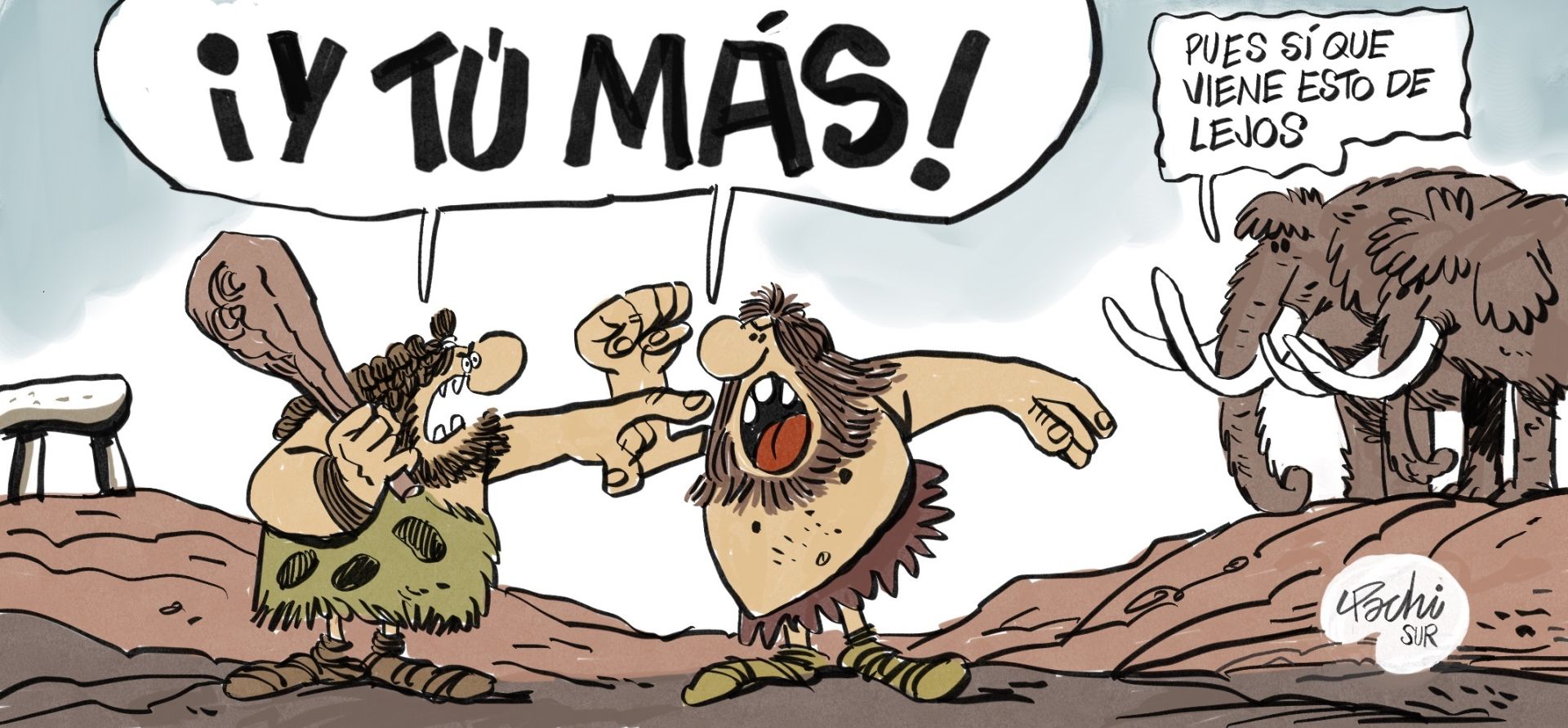 El mes de julio, en las viñetas de Idígoras y Pachi