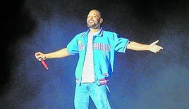 Will Smith se entregó al público de Starlite, al que hizo partícipe de su espectáculo en todo momento.