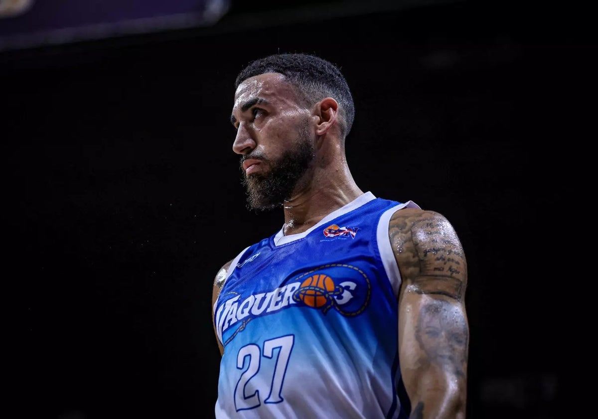 Chris Duarte, en el quinto partido de la serie.