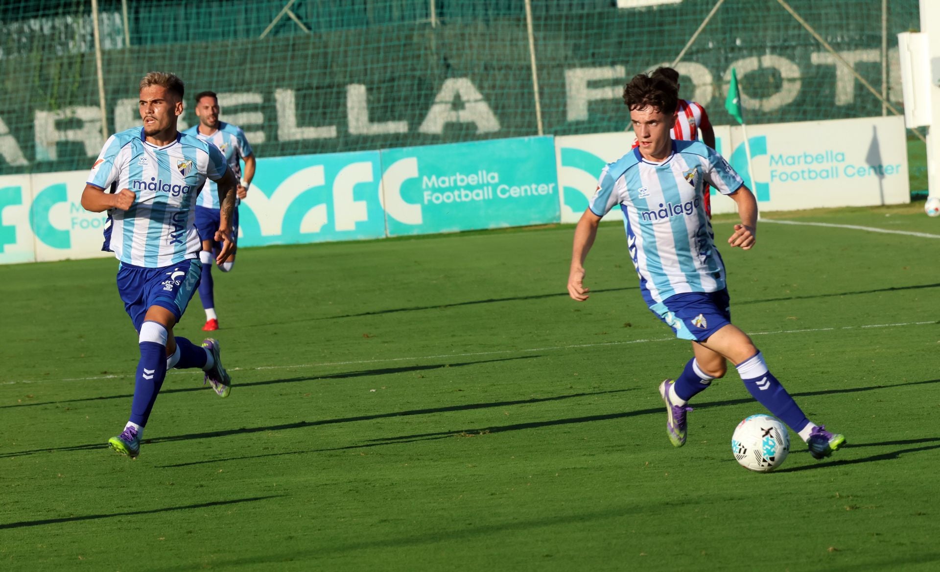 El amistoso Almería- Málaga, en imágenes