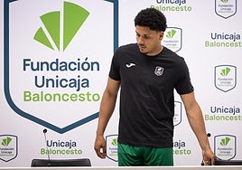 Xavier Castañeda, antes de su presentación.