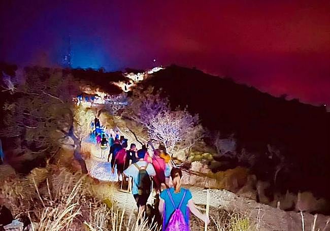 Excursión hacia la Torre de la Atalaya..