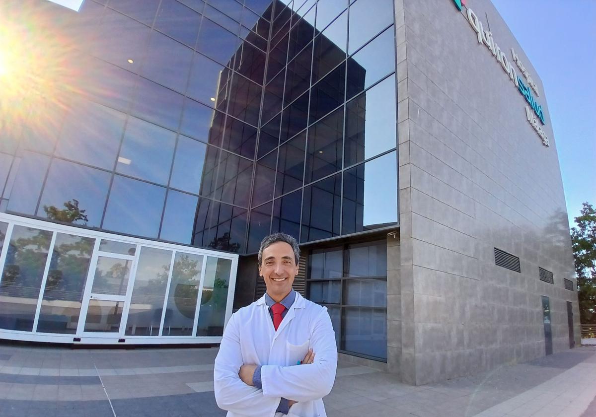 Doctor Antonio Esteban, jefe del Servicio de Cardiología del Hospital Quirónsalud Málaga.