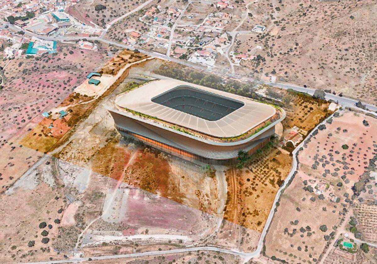 Paco de la Torre se abre a la posibilidad de que el nuevo estadio del Málaga pueda ser privado al cien por cien