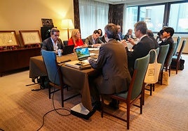 Reunión de la delegación andaluza con las autoridades del Kyoto Research Park