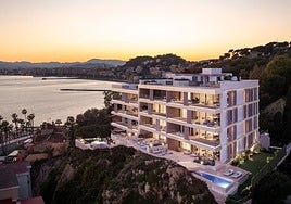 Recreación del proyecto, que ocupará un suelo en la subida hacia El Morlaco.