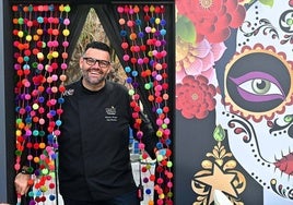 Richard Alcayde en Ánima, el restaurante de cocina mexicana de Starlite.
