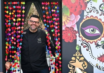 Richard Alcayde en Ánima, el restaurante de cocina mexicana de Starlite.