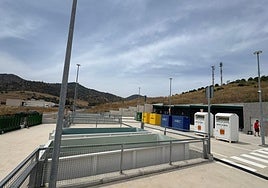 El nuevo Punto Limpio de Cártama tras su primer mes de funcionamiento.