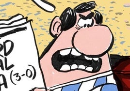 La actualidad deportiva de este mes de agosto, en las viñetas de Pachi