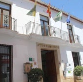 Fachada del ayuntamiento de Cártama.