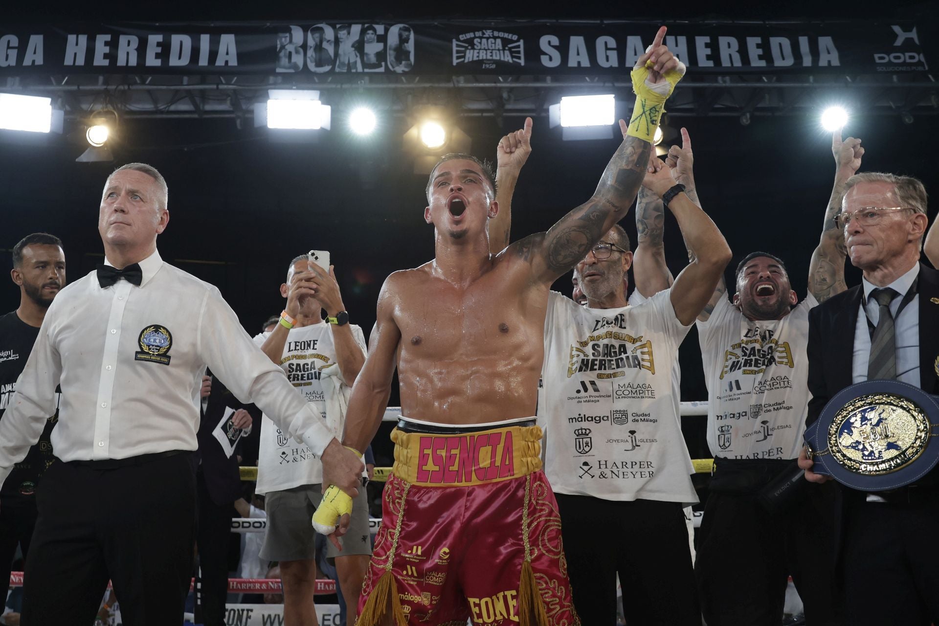 Samuel Molina retiene el título de Europa en el peso welter