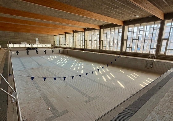 La piscina municipal cubierta de Campillos en la actualidad.