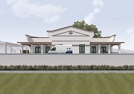 Imagen virtual del centro de salud en el Hospital Marítimo.