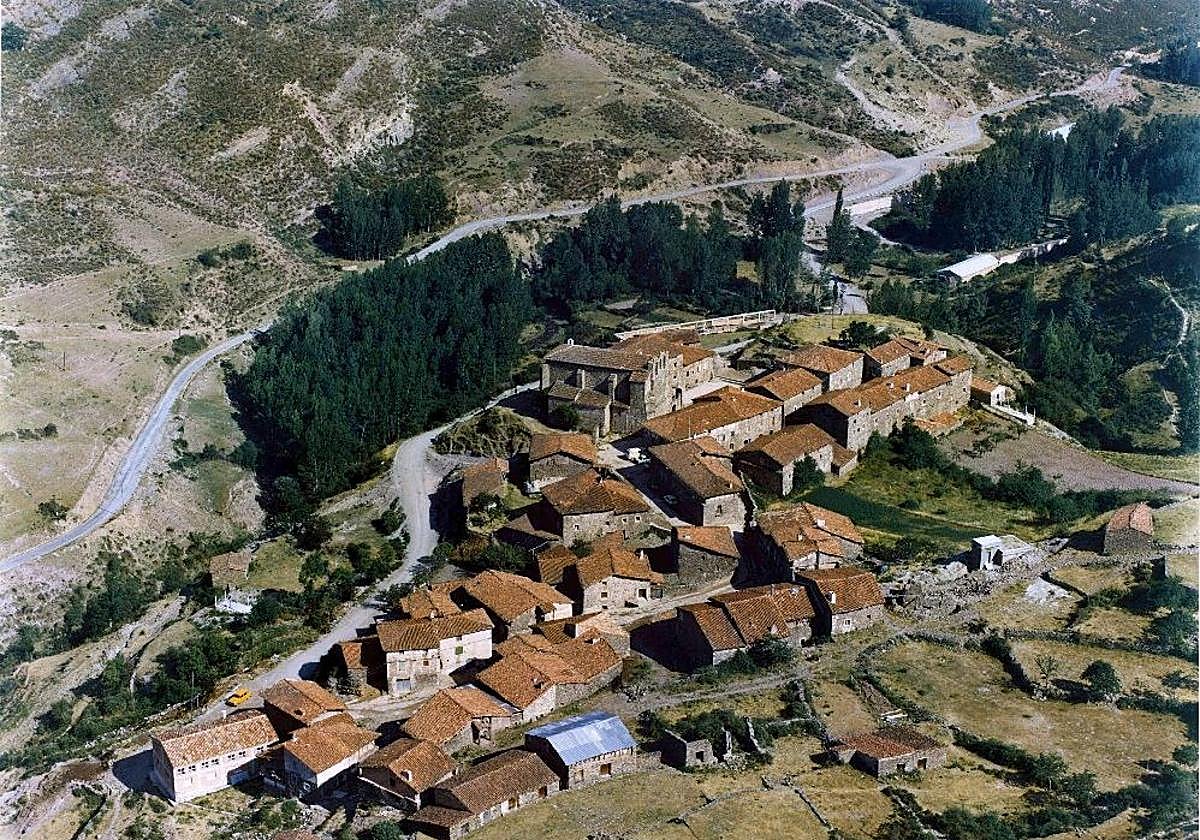 Vista actual de Rabanera de Cameros, pueblo en el que nació el gran Heredia