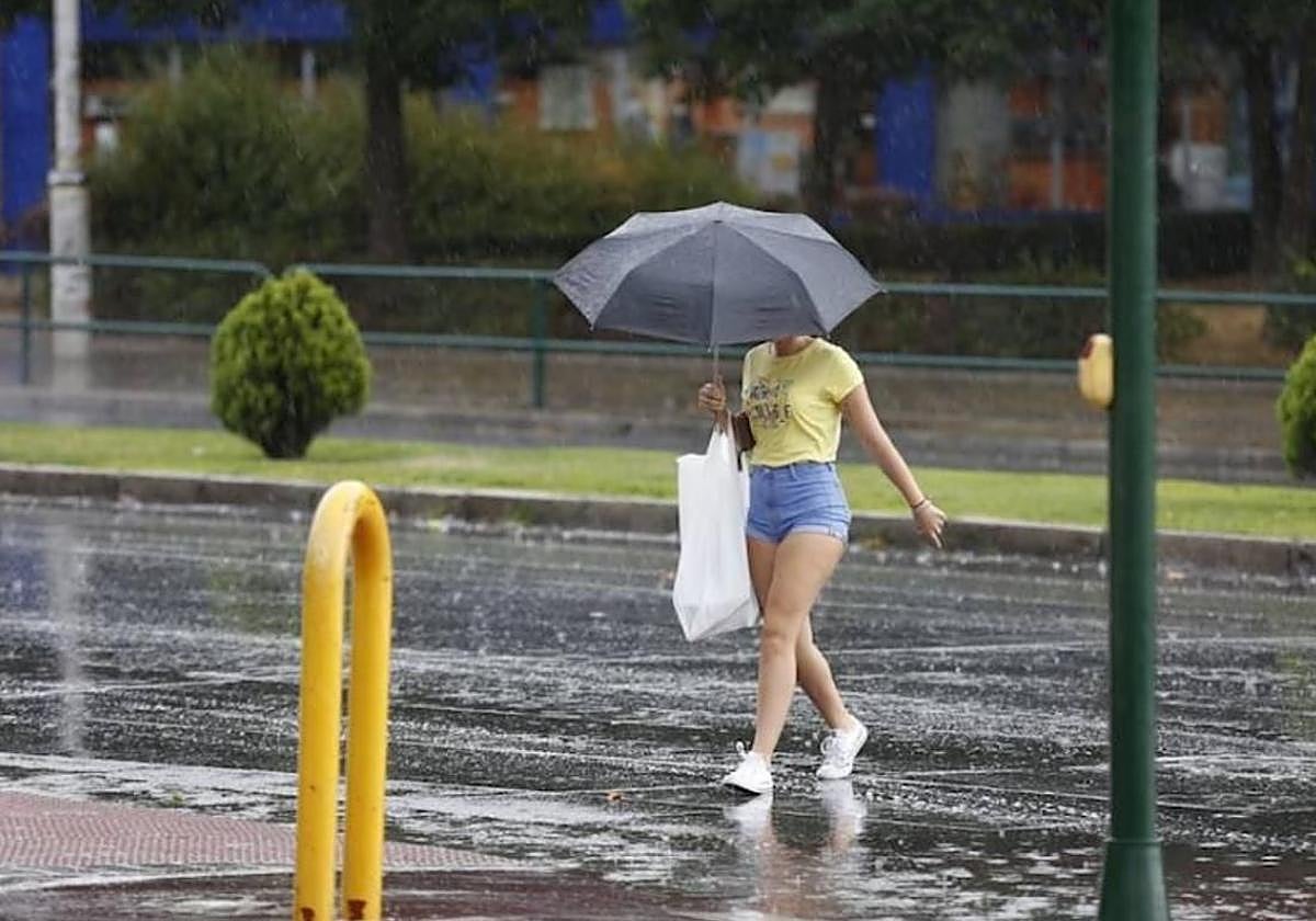 Una Dana podría dejar nuevas lluvias en Andalucía esta semana en plena ola de calor