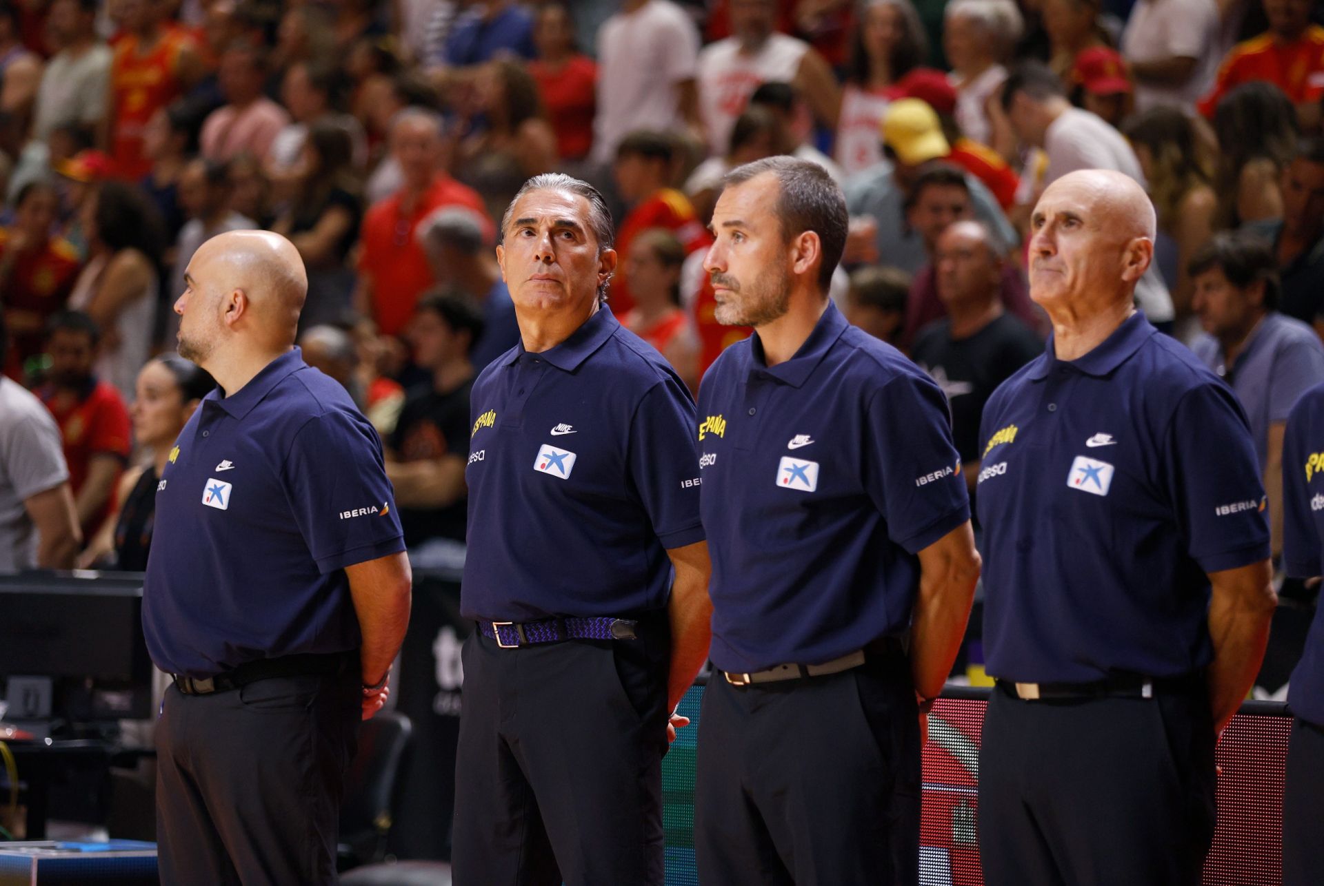 El España - Portugal en Málaga, en imágenes