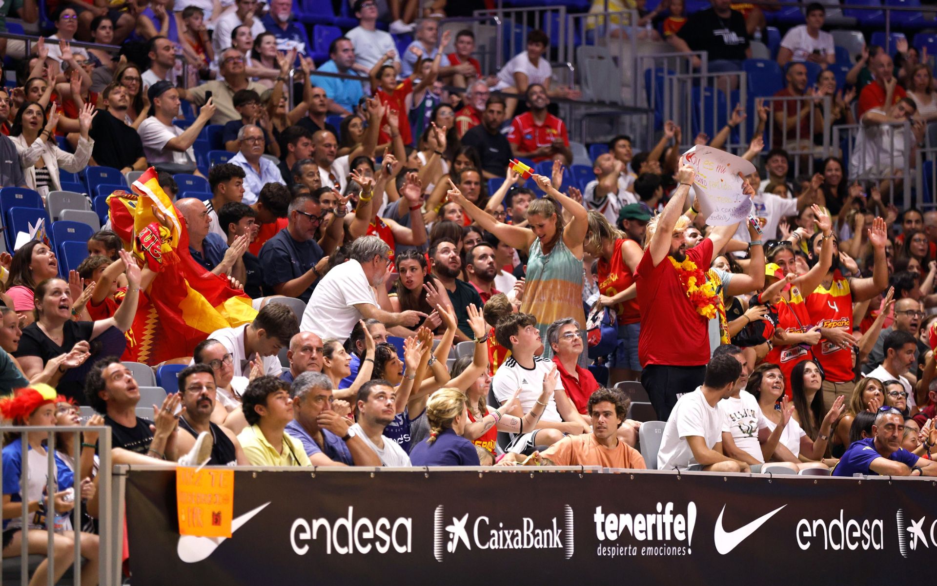 El España - Portugal en Málaga, en imágenes