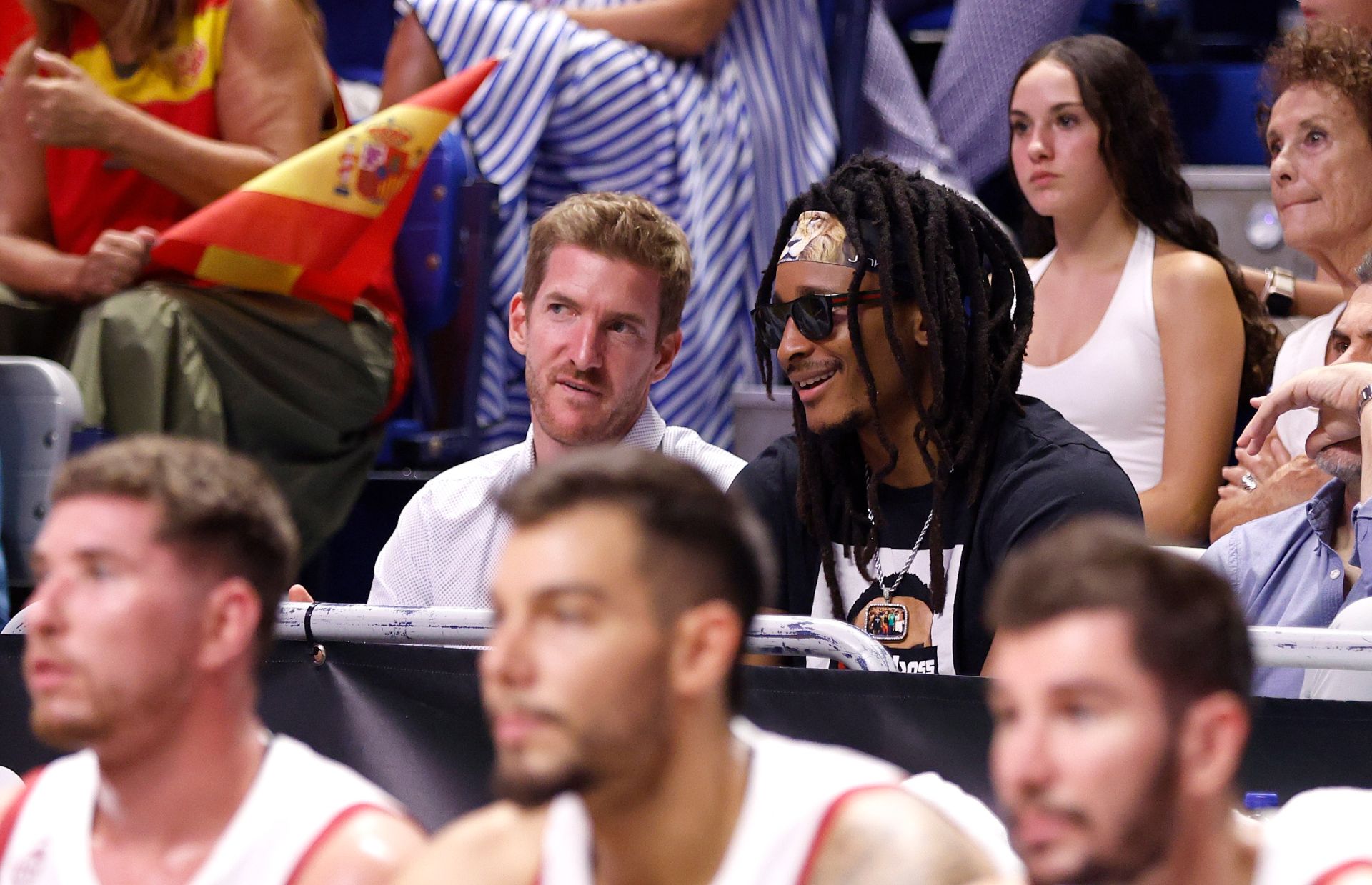 El España - Portugal en Málaga, en imágenes