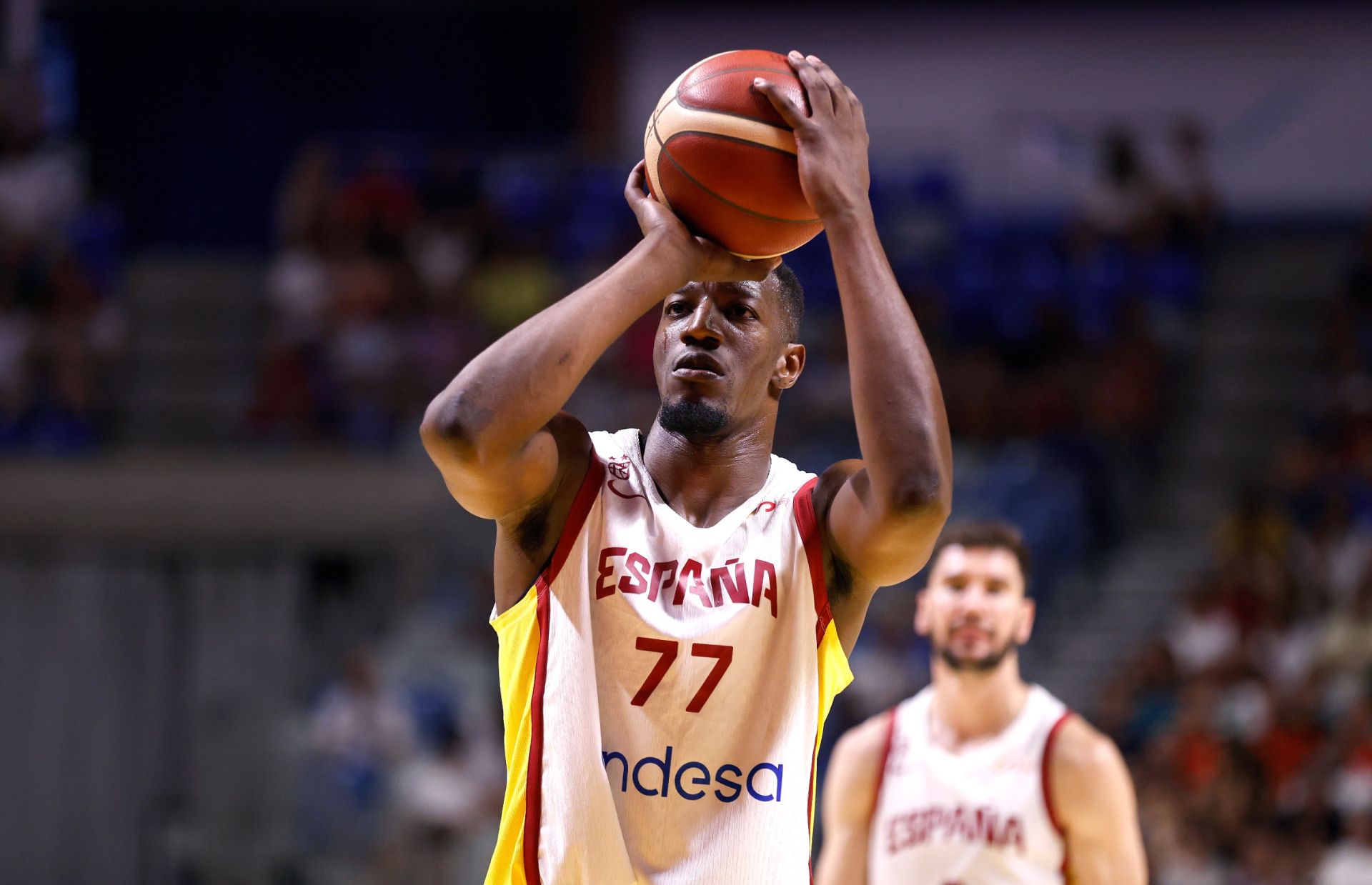 El España - Portugal en Málaga, en imágenes