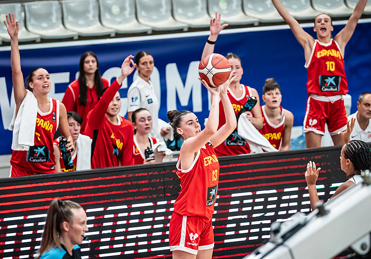 Carla Viegas, en la lucha por las medallas del Eurobasket sub-20