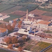 Vista aérea de la fábrica de Torre del Mar.