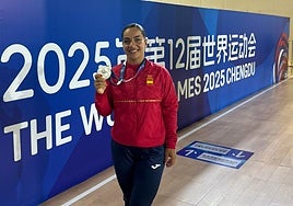 María Torres revalida su plata en los Juegos Mundiales