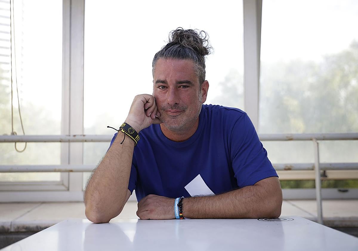 Antonio Trujillo, durante la entrevista en SUR.