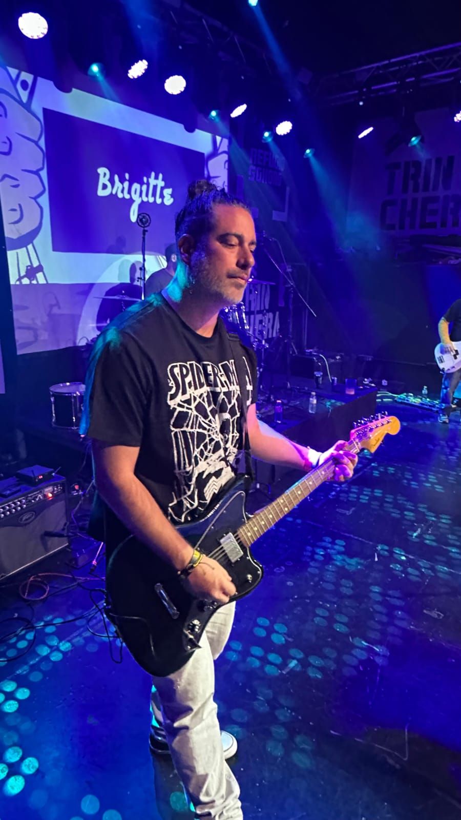 Trujillo, en una actuación con su grupo.