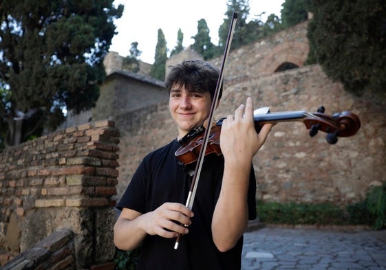 Bruno Hock, los 16 años de un talento del violín