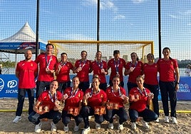 Bronce con sabor malagueño para las Guerreras de la Arena en los Juegos Mundiales