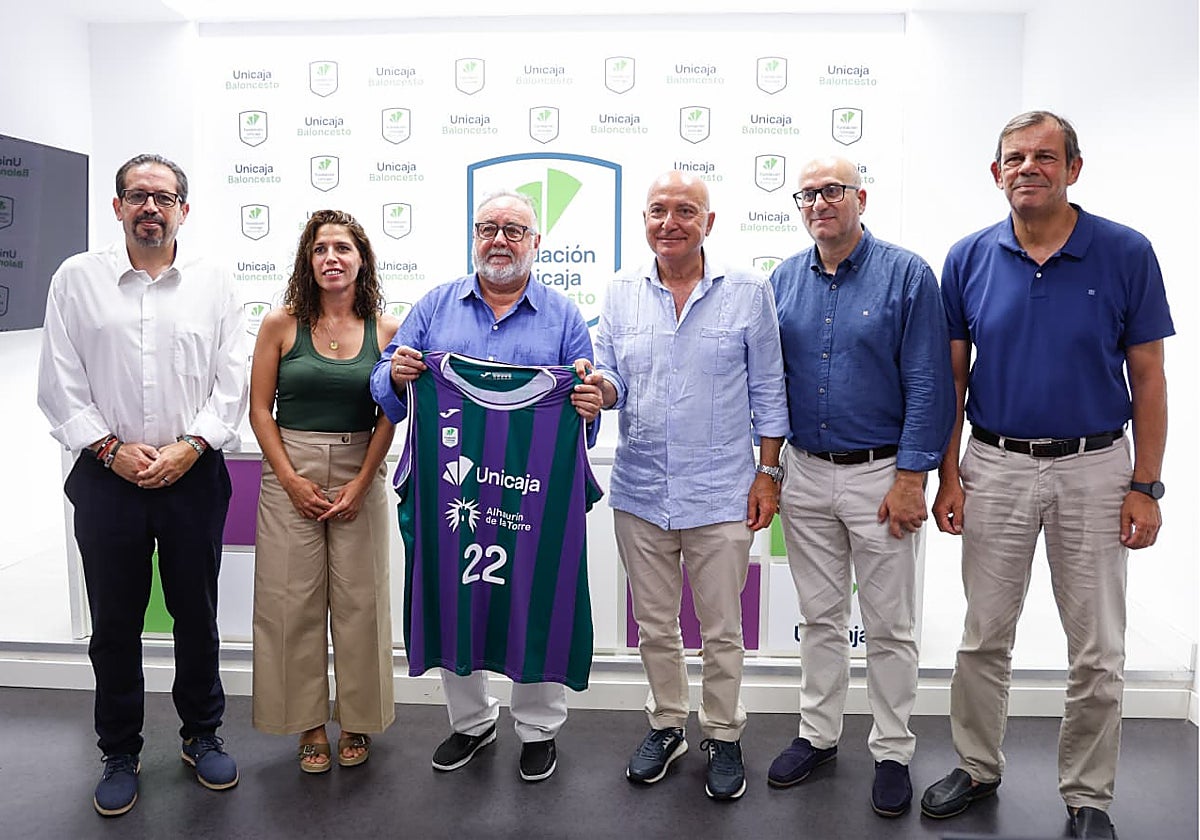 Sergio Cortés, Paqui Gálvez, López Nieto, Manolo López y Juanma Rodríguez.