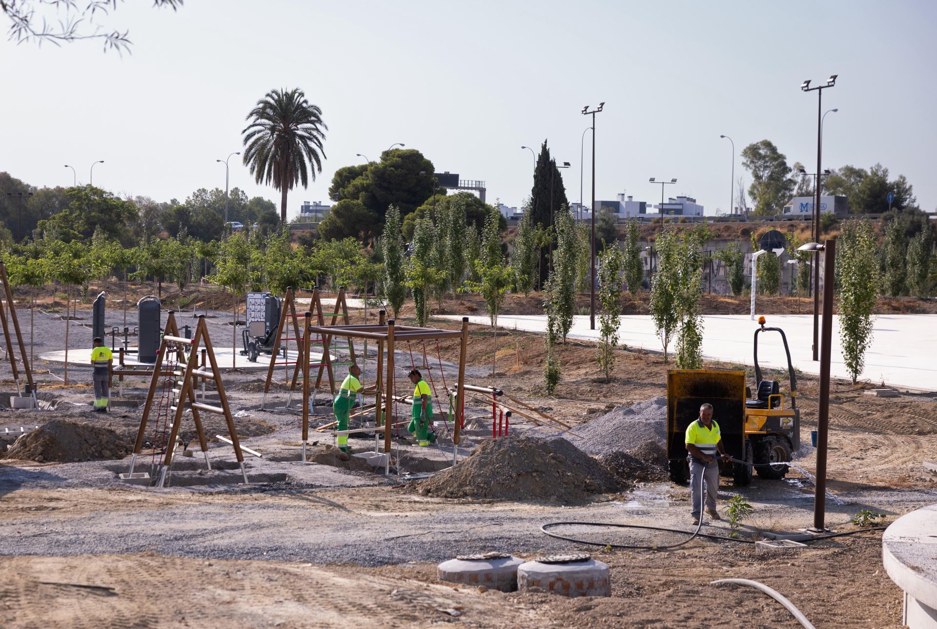 Un nuevo parque para la Gran Málaga: la transformación del Benítez toma forma